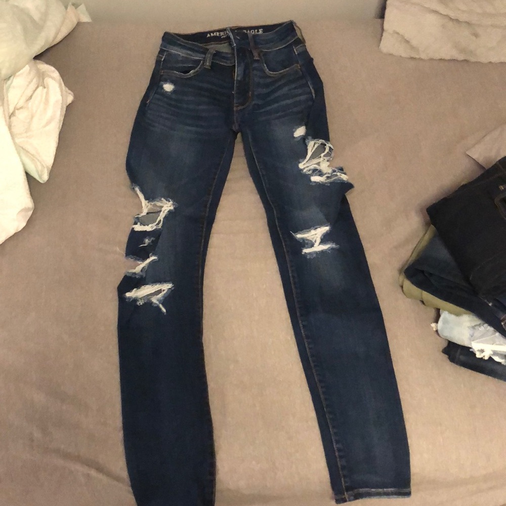 American Eagle hi-rise jegging